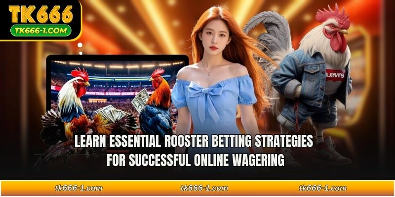 Learn essential rooster betting strategies for successful online wagering