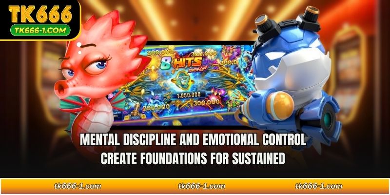 Mental discipline and emotional control create foundations for sustained 