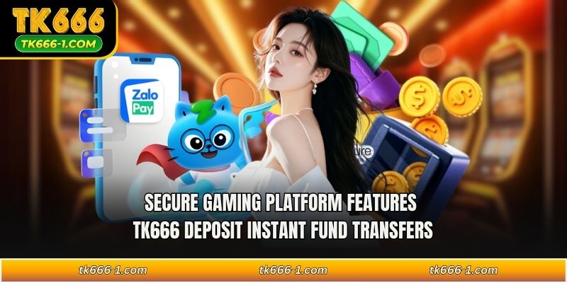 Secure gaming platform features TK666 deposit instant fund transfers
