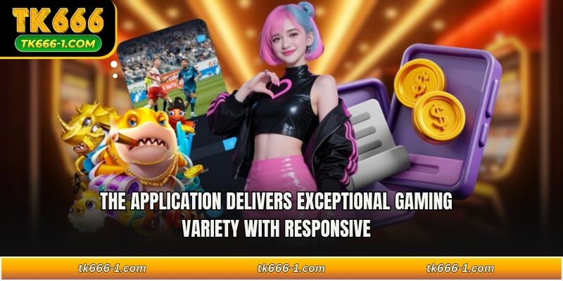 The application delivers exceptional gaming variety with responsive 
