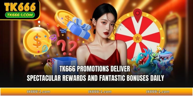 TK666 promotions deliver spectacular rewards and fantastic bonuses daily