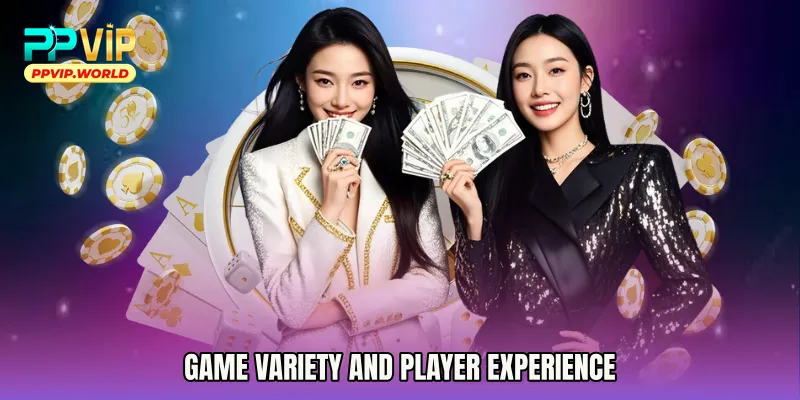 Game Variety and Player Experience
