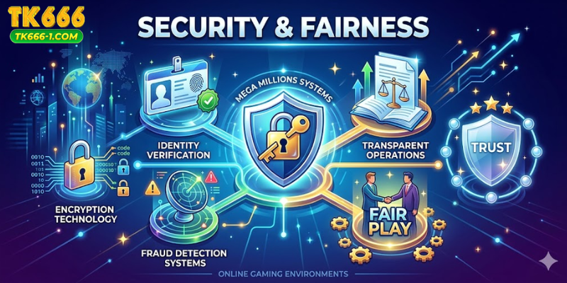 Security and Fairness in Mega Millions Systems