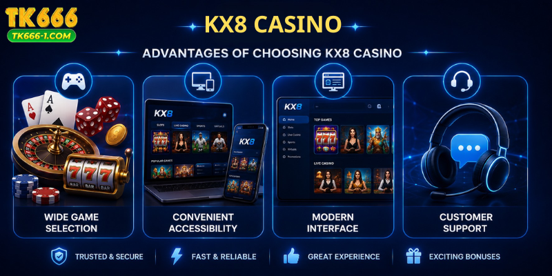Advantages of Choosing KX8 Casino