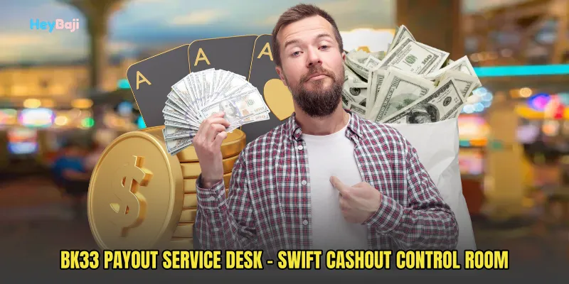 BK33 Payout Service Desk - Swift Cashout Control Room