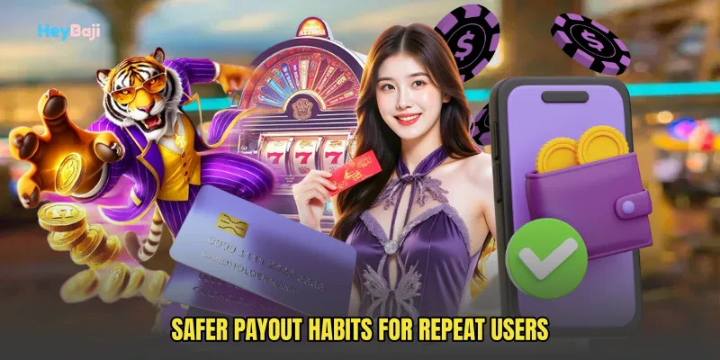 Safer payout habits for repeat users