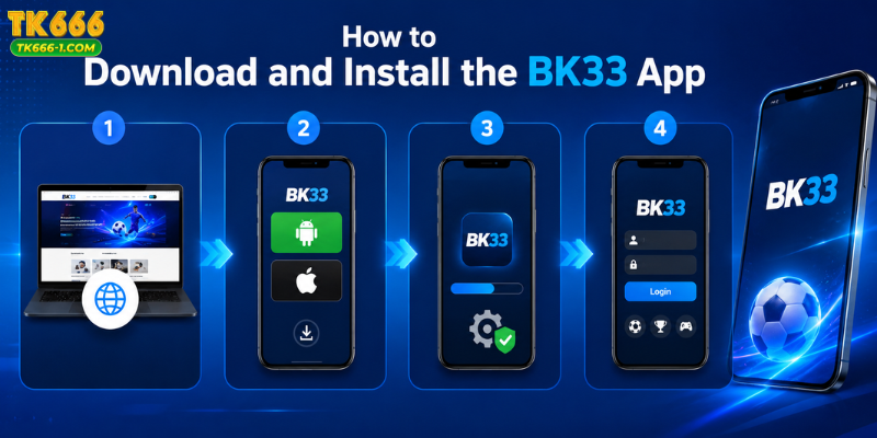 How to Download and Install the BK33 App