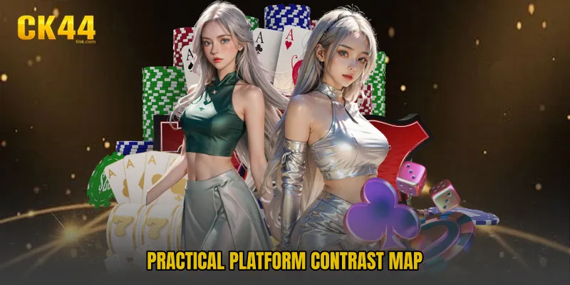 Practical platform contrast map
